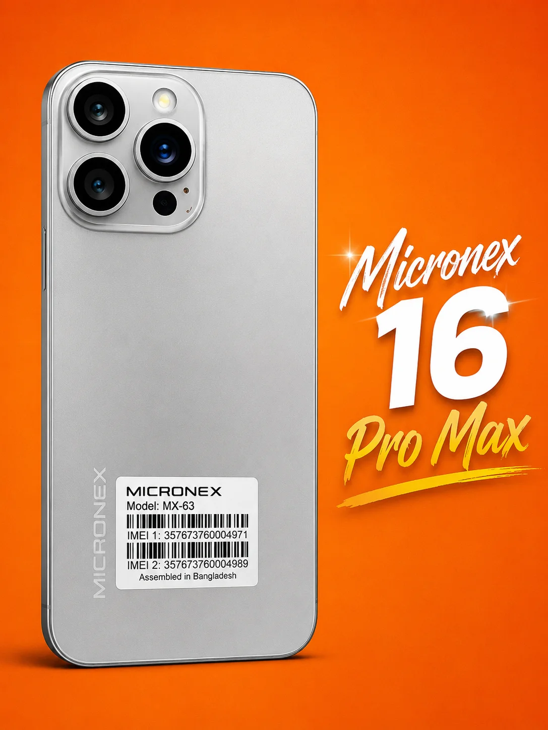 Micronex 16 Pro Max Price in Bangladesh