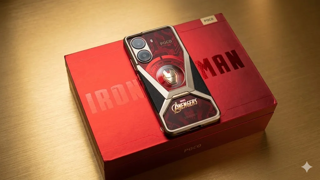 Poco X7 Pro Iron Man Edition 